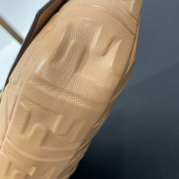 Fendi Baguette Tan Leather 2-way Bag (JB1240) - Picture 4 of 11